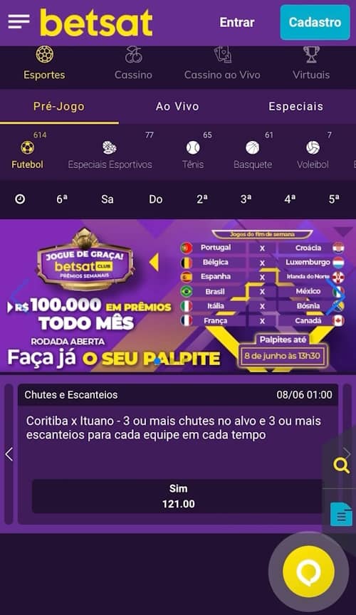 instale um casino móvel